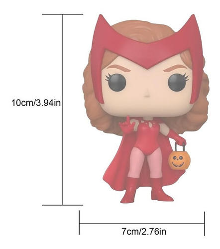 Funko Pop Wanda Halloween Calabaza Wandavision Protector 715