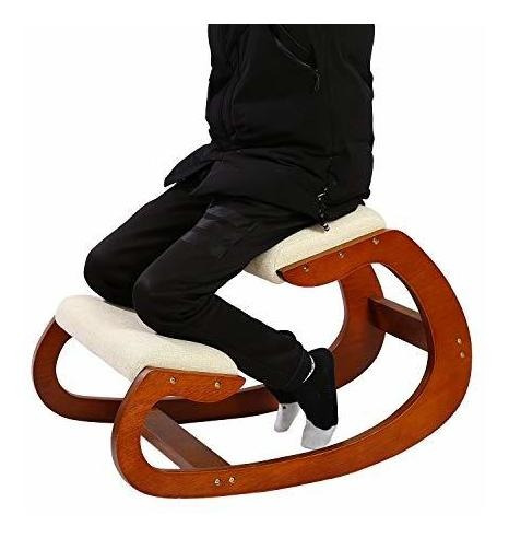 Imagen 3 de 7 de Silla Ergonómica De Rodillas Para La Postura Erguida - Mece
