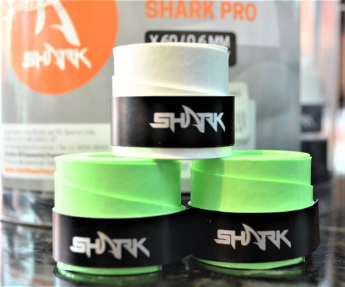 Imagem 5 de 6 de Over Grip Shark Pro X60/0,6mm Extra Tack Kit 3 Unidades