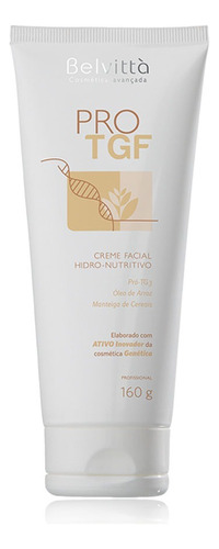 Creme Hidratante Facial Pro Tgf 160 Belvittà Beta 3, Vit C E Tipo de pele Todo tipo de piel