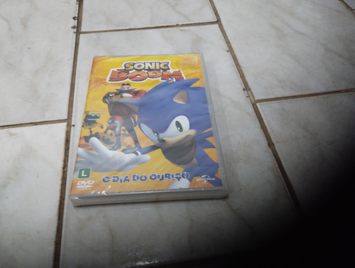 Sonic Boom O Diado Ouriço Dvd Original Novo Lacrado