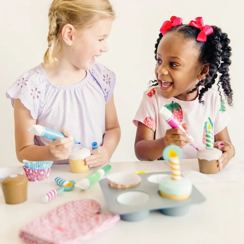 Melissa And Doug Cupcakes Para Hornear Y Decorar 25 Piezas