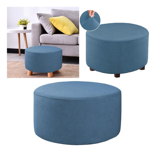 2 Fundas Protectoras De Taburete De Reposapiés Redondos