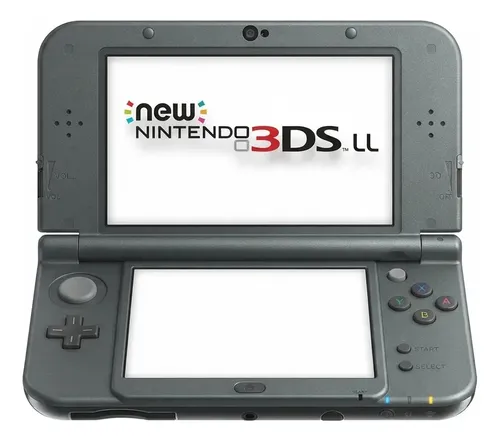 任天堂　3DS LL Nintendo New 3DS LL Standard cor preto-metálico | Parcelamento sem