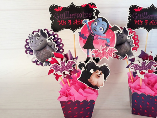 Centros De Mesa Infantiles Vampirina