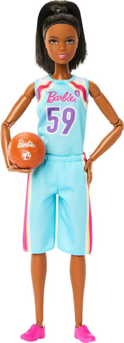 Barbie Made To Move Basketball Nueva Mattel
