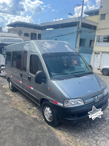 Imagem 2 de 12 de Peugeot Boxer Minibus 2014 2.3 Hdi 350lh Longo 15l 5p