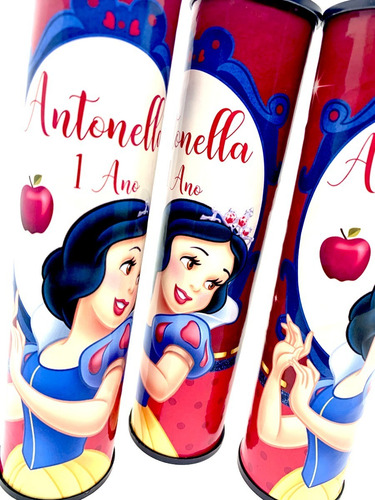Lembrancinha Personalizada Pega Vareta Branca De Neve 10un