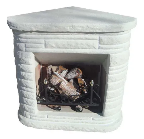comprar Hogar De Piedra Esquinero De 80cm Sin Leños, Fábrica!!