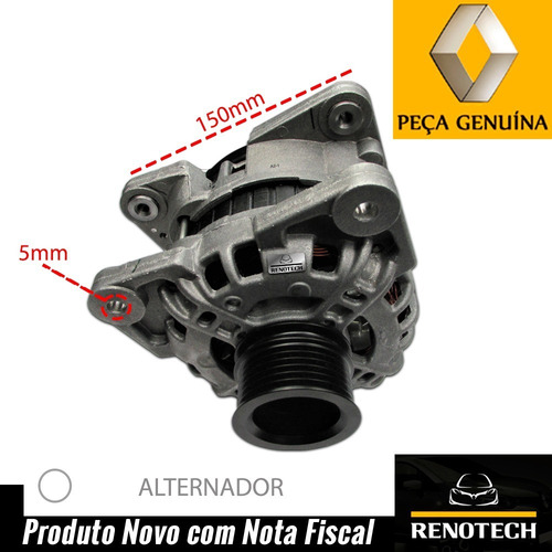Alternador Bosch B3 90a 14v Sandero 1.6 8v E 16v 231002299r