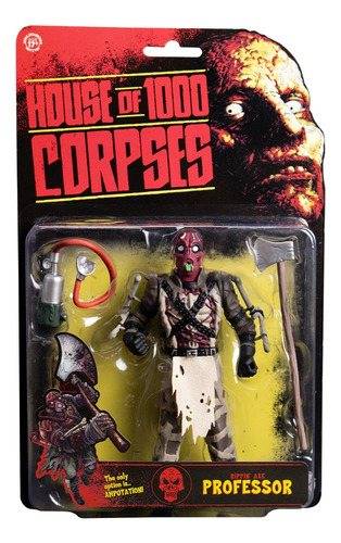 House Of 1000 Corpses Professor Rippin' Axe Articulado New