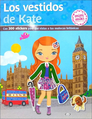 Los Vestidos De Kate Mini Miki - Libro V&r 