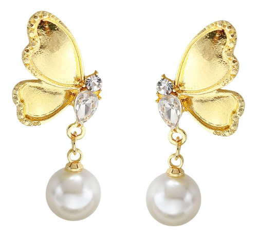 Pendientes Colgantes Con Forma De Botón, Joyería