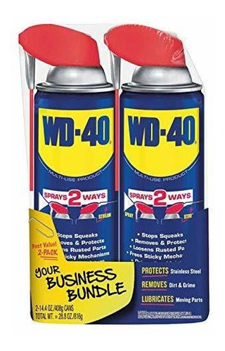 Wd-40 Multiusos Con Smart Straw 2 Vías 14,4 Oz [2-pack]