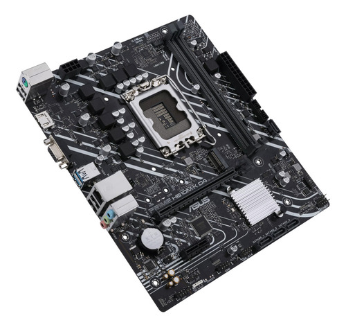 Motherboard Asus Prime H610m-k D4 Csm Ddr4 Intel 1700 12va Color Negro