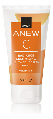 Crema Radiante Vitamina C SPF 50 Anew - 50 G Avon día para todo tipo de piel de 50g 25+ años