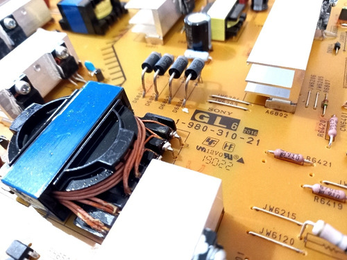 Placa Fonte Sony Kd-55x705g | Aps-395/b / 1-980-310-21 C/ Nf