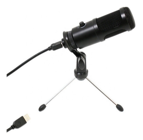 Microfono Usb Cardioide Condenser Karaoke Estudio
