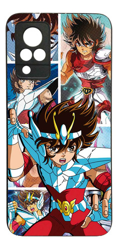Funda Protector Case Para Vivo V21 5g Saint Seiya