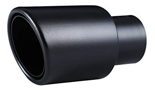 Tubos De Escape - Black Exhaust Tip - 2.25  Id X 3.5 Od X 6.