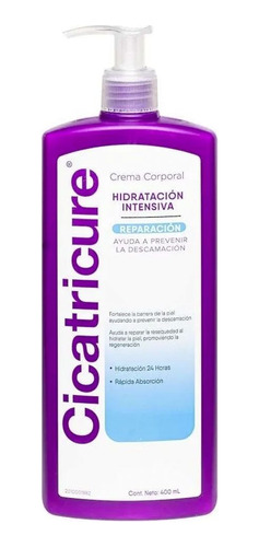 Cicatricure Crema Corporal Antiedad 400ml Hidratante Cuerpo