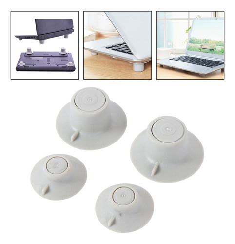 Y 4 Pçs Portátil Notebook Pés De Refrigeração Portátil