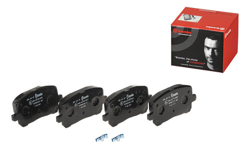 Balatas Delanteras Oe: 446544090 Pontiac P83061 Brembo