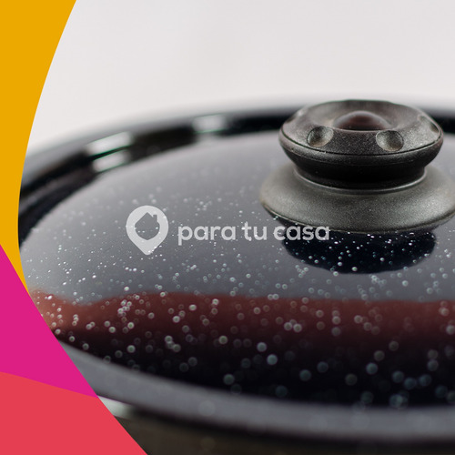 Batería Cocina Enlozado 4 Pz Cacerola Sartén Fritera Jovifel