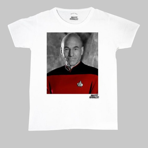 Capitán Picard (star Trek) - Remera 100 % Algodon