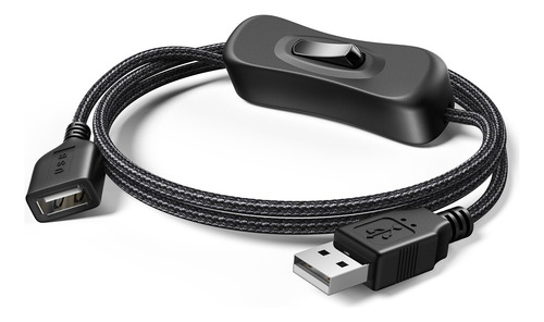 Cable De Extensión Usb Con Interruptor Encendido Y Apagado 1