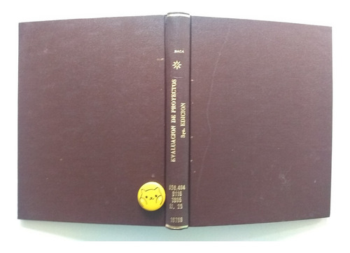 Libro Evaluacion De Proyectos G. Baca Urbina 95n48 (Usado)
