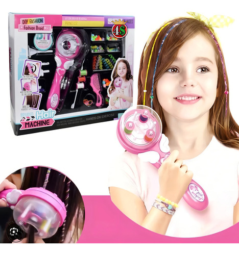 Máquina Trenzadora De Cabello Para Niños Juliana