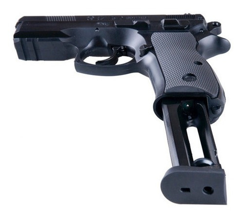 Imagen 3 de 8 de Pistola De Co2 Asg Cz 75d Compact Balines 4.5 Mm Acero