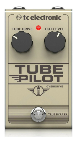 Tube Pilot Overdrive Tc Eletronic - Pedal Com Tubo 12ax7