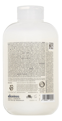 Shampoo Davines Love Curl | Shampoo Para Cabelos Ondulados E