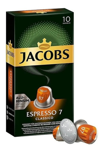 Cápsulas Nespresso Compatibles Café Jacobs - Pack 3 Cajas