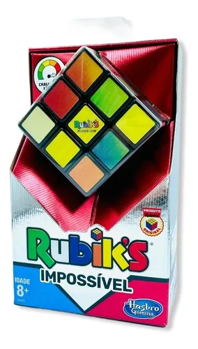 Cubo Magico Brinquedo Jogo Rubiks Impossivel Hasbro