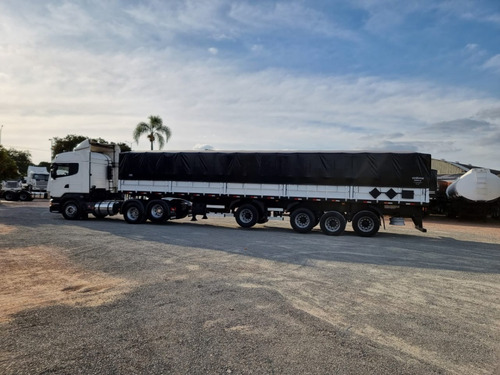 Imagem 9 de 16 de Scania R440 Highline 6x2 2018 + Graneleira 4º Eixo Facchini