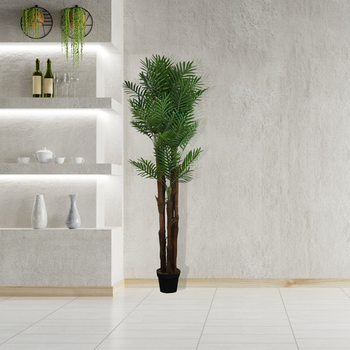 Kit 2 Plantas Artificiales Tipo Palma 180cm Recepcion