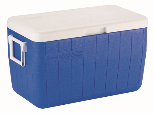 Caixa Térmica 48 Qt Azu Tampa Articulada 45,4 Litros Coleman