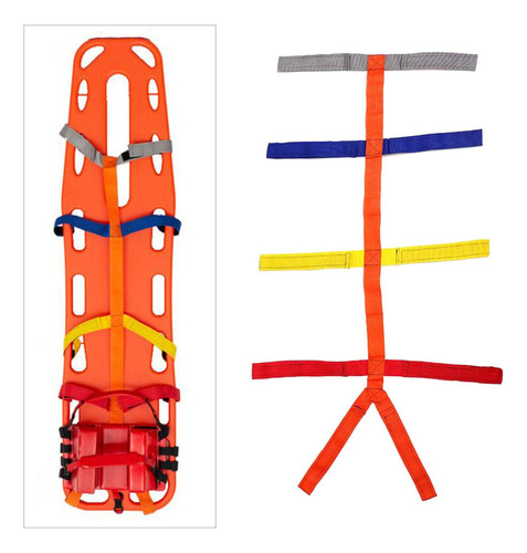 Yy Spider Strap Fijación Espinal Inmovilización Personal Ems
