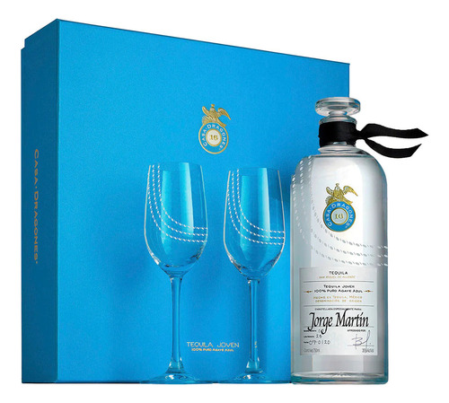 Tequila Joven Casa Dragones 750ml C/copas