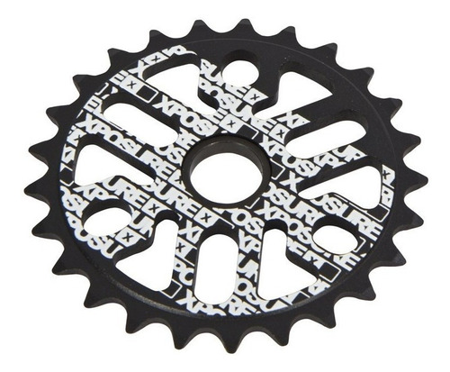 Engranaje Xposure Rocketsprocket Negro 25 Dts P/bici.