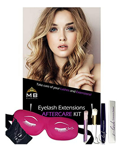 Pestañas Postizas - Eyelash Extensions Aftercare Kit With Se