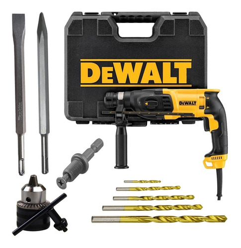 Martelete Perfurador Rompedor 800w Sds Dewalt D25133k Broca