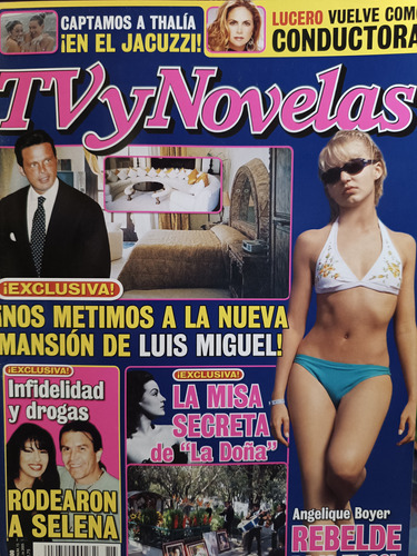 Revísta Tvynovelas La Mansión De Luis Miguel 