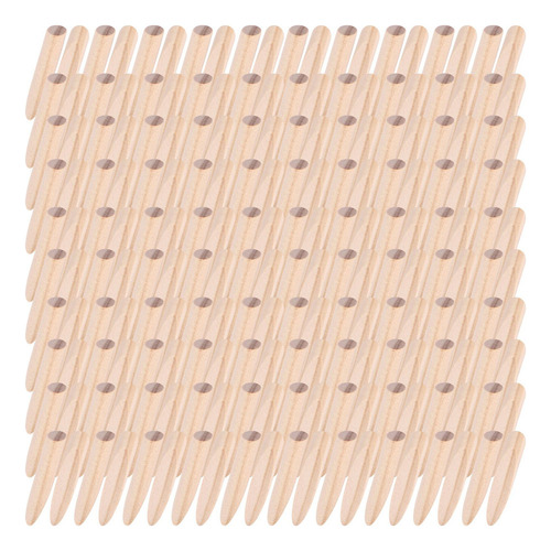 200 Paquetes De Tapones Con Orificios De Bolsillo De Madera
