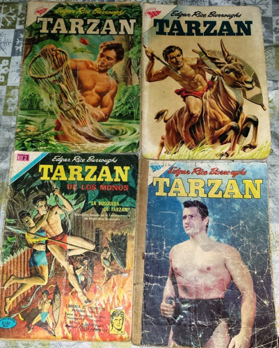 Revista, Comic, Historieta, Tarzan, Novaro Mexico Gde