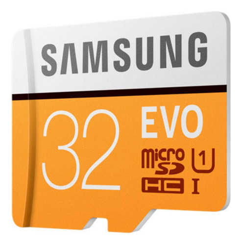 Tarjeta de memoria microSDHC Samsung Evo de 32 GB (clase 10, UHS-i, con adaptador) - MB-MP32GA/AM