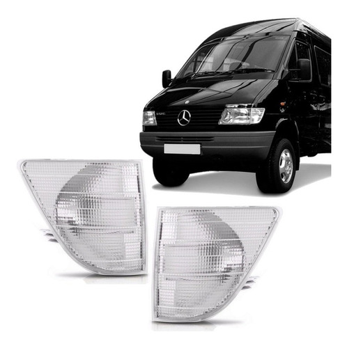 Juego X2 Faros Giro Mercedes Sprinter 95 96 97 98 99 Al 2003